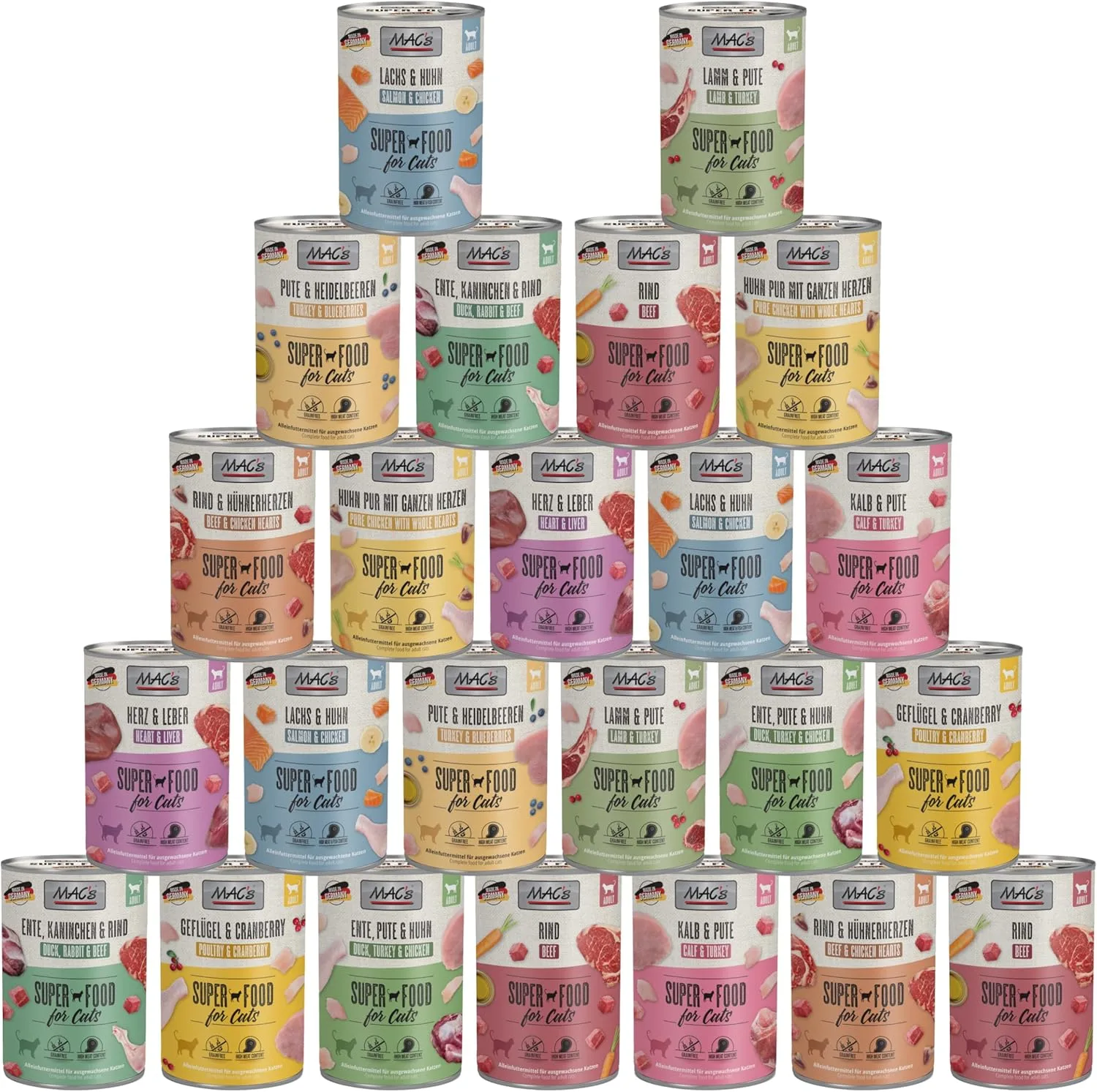 MAC's Cat getreidefreies Nassfutter