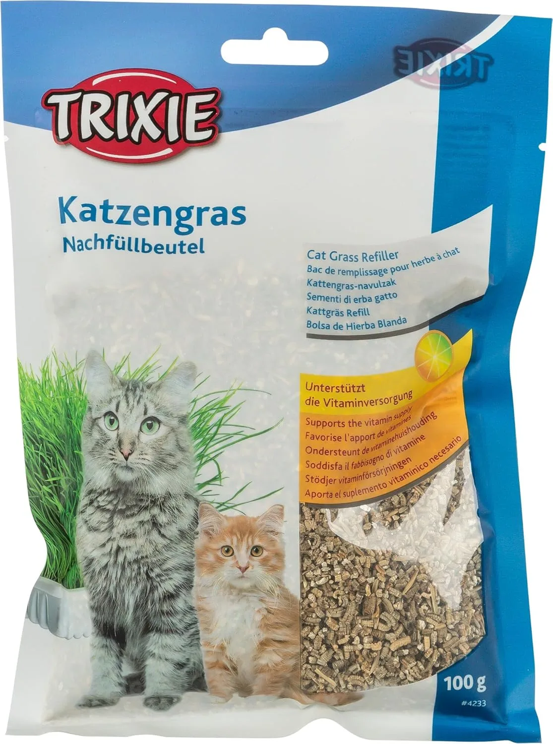 TRIXIE Katzengras-Saat 100g zum Selbstziehen