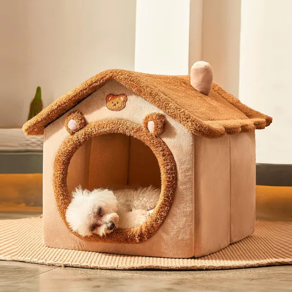 Jiupety Geschlossene Kuschelhöhle für Katzen