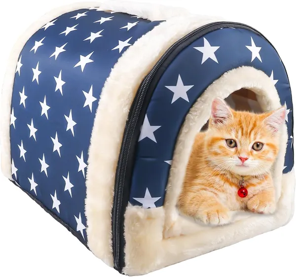 Jiupety Outdoor-Katzenhaus wasserdicht für Balkon