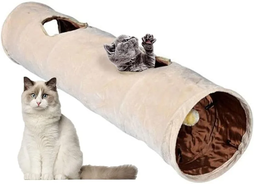 Primst 3-Wege Katzentunnel Spieltunnel Rascheltunnel